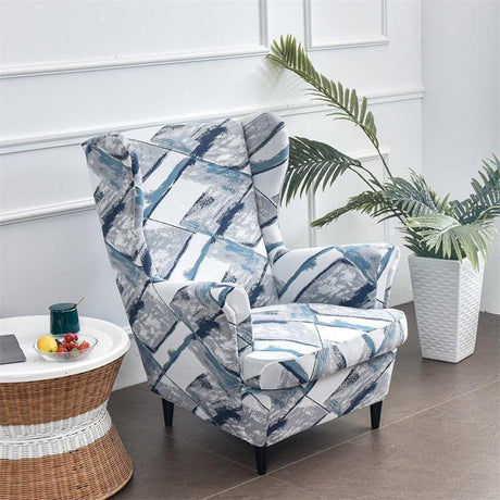 Housse De Fauteuil Anthos Avec Accoudoir | Extensible | Universelle - La Maison de la Housse®