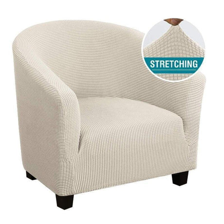 Housse De Fauteuil Club - Style Tricoté - La Maison de la Housse®