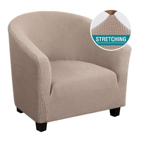 Housse De Fauteuil Club - Style Tricoté - La Maison de la Housse®