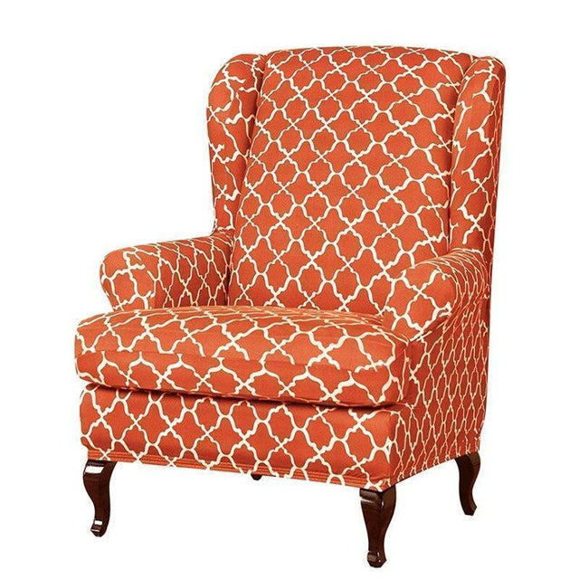 Housse De Fauteuil Extensible & Ajustables - Motif Cracca - La Maison de la Housse®