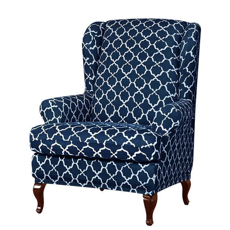 Housse De Fauteuil Extensible & Ajustables - Motif Odorata - La Maison de la Housse®