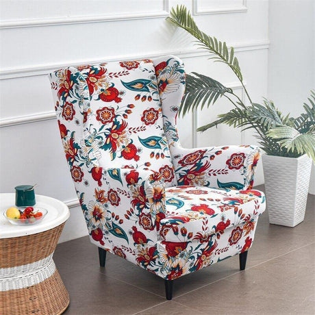 Housse De Fauteuil Flammea Avec Accoudoir | Extensible | Universelle - La Maison de la Housse®