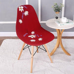 Housse Pour chaise Scandinave - Red Floral - La Maison de la Housse®