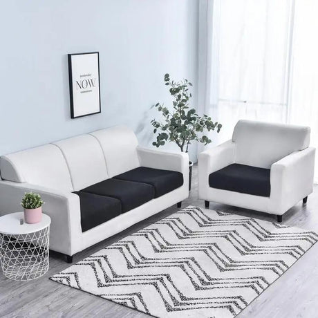Housse Noir Coussin d'Assise Canapé & Fauteuil pour product_type – La Maison De La Housse