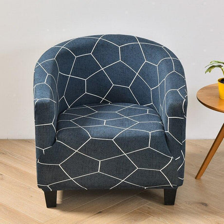 Housse Senecio Extensibles Pour Fauteuil Club - La Maison de la Housse®