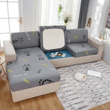HOUSSES À MOTIFS POUR COUSSIN D'ASSISE DE CANAPÉ D'ANGLE - La Maison de la Housse®