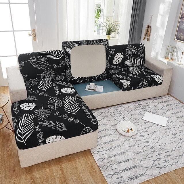 HOUSSES À MOTIFS POUR COUSSIN D'ASSISE DE CANAPÉ D'ANGLE - La Maison de la Housse®
