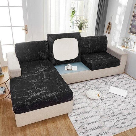 HOUSSES À MOTIFS POUR COUSSIN D'ASSISE DE CANAPÉ D'ANGLE - La Maison de la Housse®