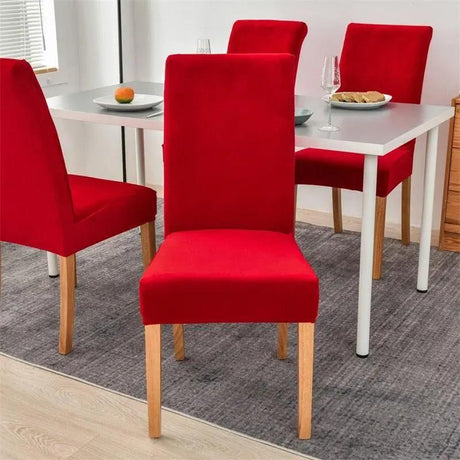 Housse de chaise en Velours pour Housse De Chaise – La Maison De La Housse ®