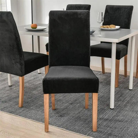 Housse de chaise en Velours pour Housse De Chaise – La Maison De La Housse ®
