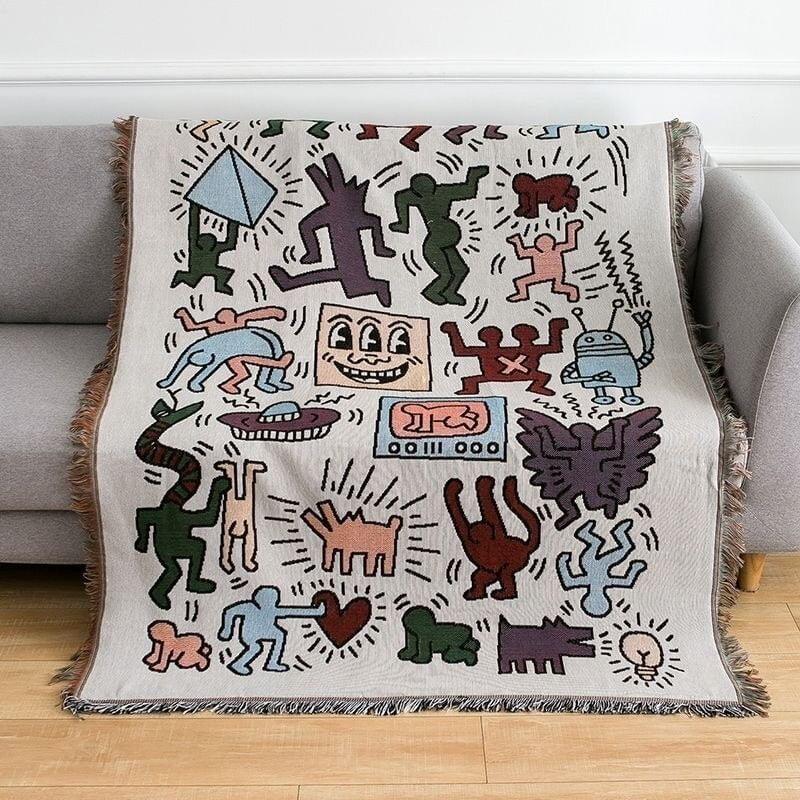 Jeté de Canapé ou de Fauteuil Tissé - 130x150cm - La Maison de la Housse®
