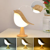 Lampe LED Oiseau En Bois - La Maison de la Housse®