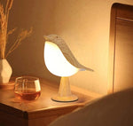 Lampe LED Oiseau En Bois - La Maison de la Housse®