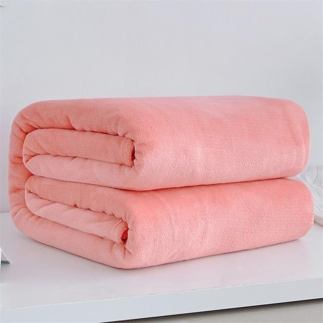 Plaids Jade Classique En Polaire Doux - La Maison de la Housse®