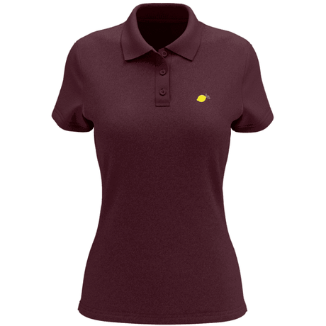 Polos Femme Lemon Inside Manche Courte Coton 100% Bio - La Maison de la Housse®
