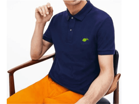 Polos Homme Lemon Inside Manche Courte Coton 100% Bio - La Maison de la Housse®