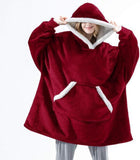 Poncho Pull Over Sweatshirt Plaid - Edition Limitée - La Maison de la Housse®