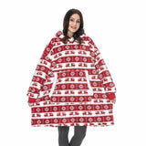 Poncho Pull Over Sweatshirt Plaid - Edition Limitée - La Maison de la Housse®