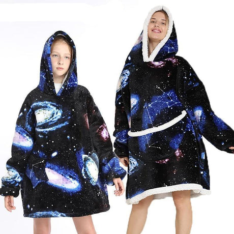 Poncho Pull Over Sweatshirt Plaid - Nouvelle Collection - La Maison de la Housse®