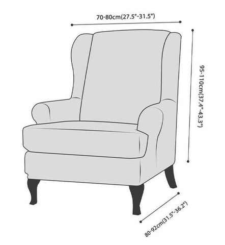 Protège Fauteuil Bleu - La Maison de la Housse®