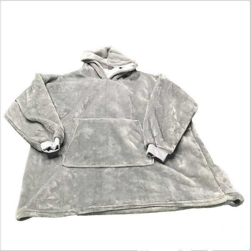 Sweat à Capuche Plaid Poncho Pull - La Maison de la Housse®