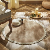 Tapis Rond Design Bohème - La Maison de la Housse®
