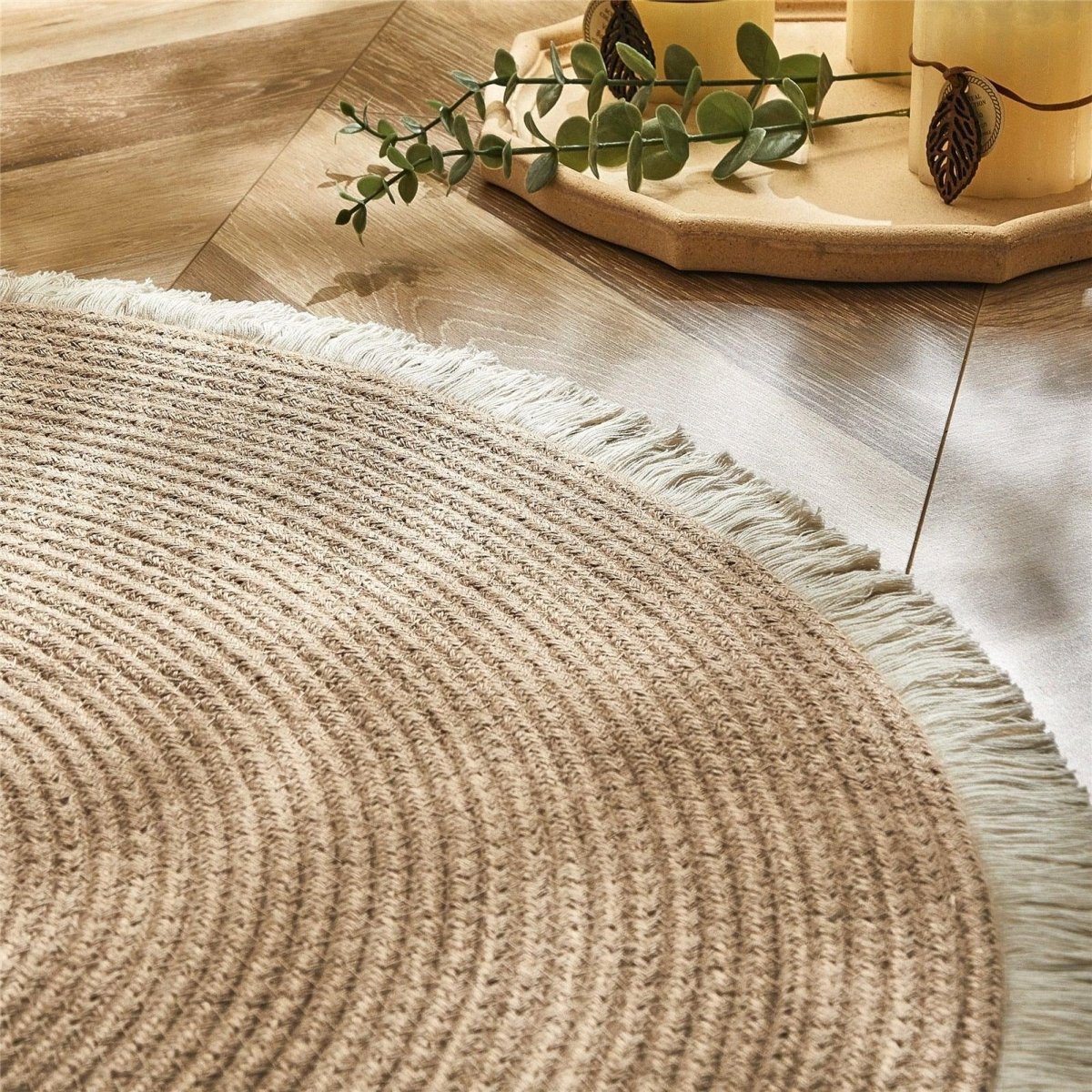 Tapis Rond Design Bohème - La Maison de la Housse®