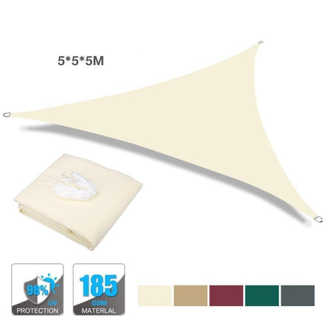 Toile Tirée Voile Haut Vent Tissu Ombrage Jardin & Terrasse - La Maison de la Housse®