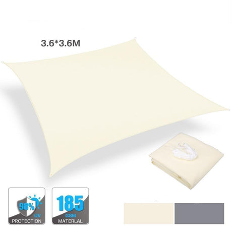 Toile Tirée Voile Haut Vent Tissu Ombrage Jardin & Terrasse - La Maison de la Housse®