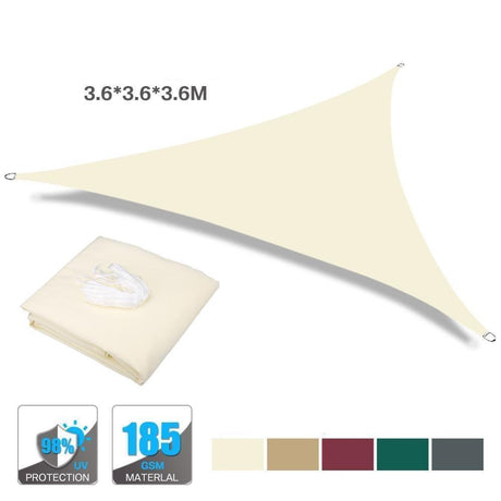 Toile Tirée Voile Haut Vent Tissu Ombrage Jardin & Terrasse - La Maison de la Housse®
