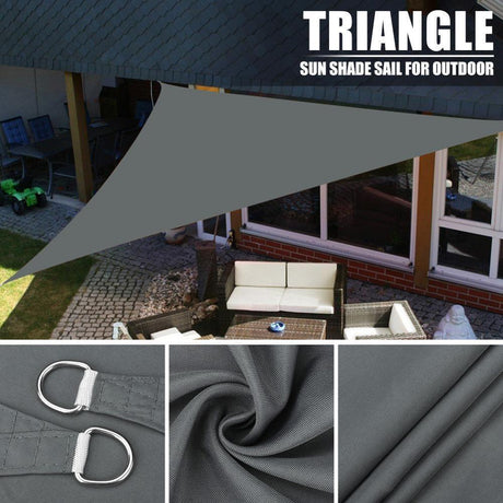 Toile Tirée Voile Haut Vent Tissu Ombrage Jardin & Terrasse - La Maison de la Housse®
