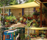 Toile Tirée Voile Haut Vent Tissu Ombrage Jardin & Terrasse - La Maison de la Housse®